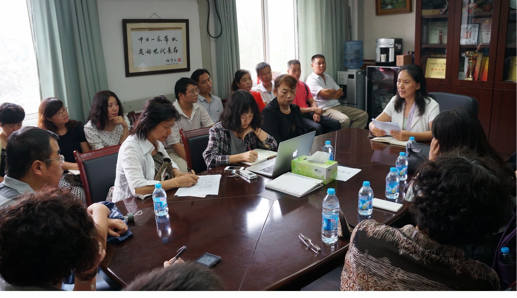 20140901-日语系-日语系新生家长大会成功召开