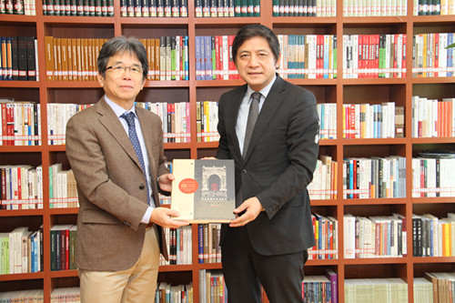 日本庆应大学来访